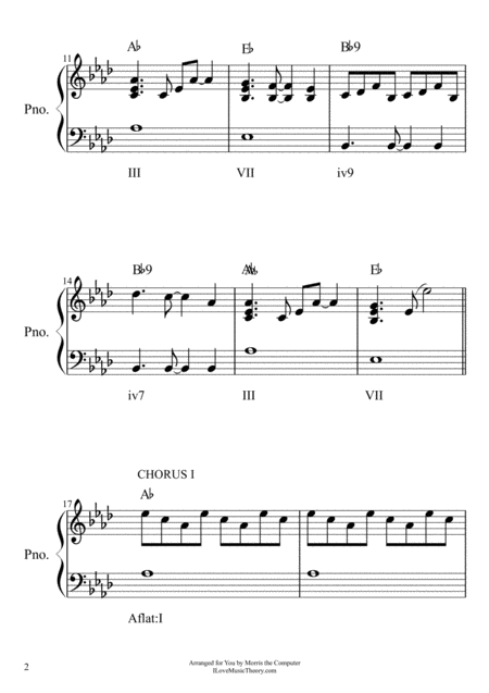 All Of Me Piano Accompaniment Deluxe Music Theory Version Page 2