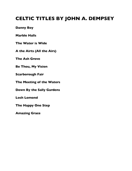 All The Airs A The Airts Celtic Piano Page 2