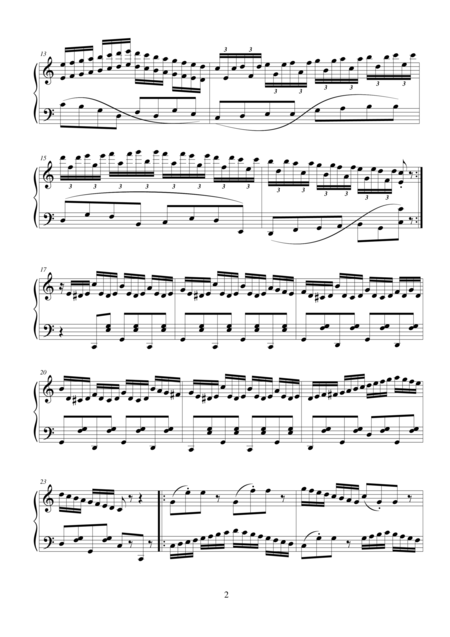 Allegretto And Allegro For Piano Page 2