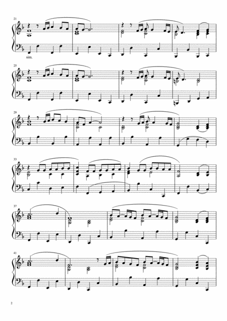 Always On My Mind Piano Solo Page 2