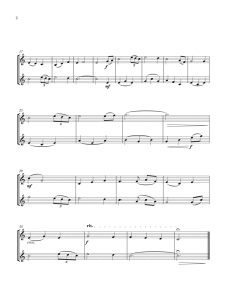 Amaizing Grace Violin Duet Page 2