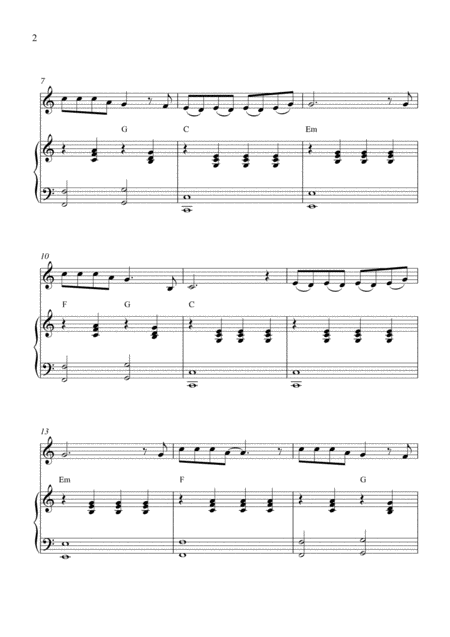 Amarantine Bb Clarinet Solo And Piano Accompaniment Page 2