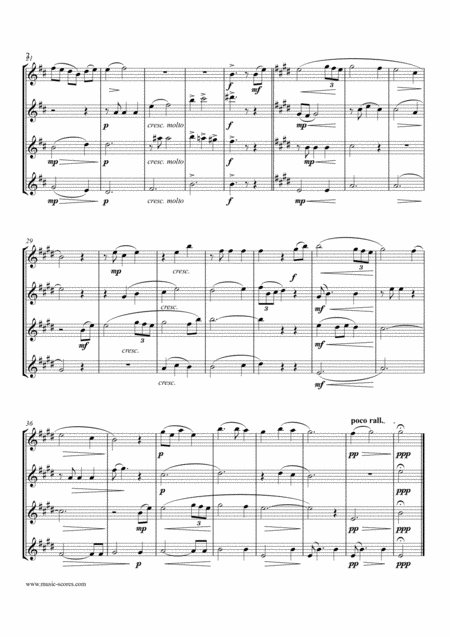 Amazing Grace Flute Quartet Intermediate Page 2