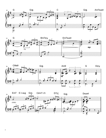 Amazing Grace Jazz Version Page 2