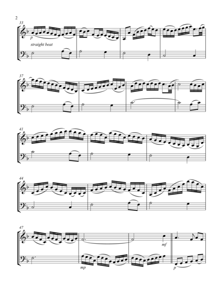 Amazing Grace Variations For Vln Cello Duet Page 2