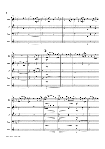 Amazing Grace Wind Quartet Page 2