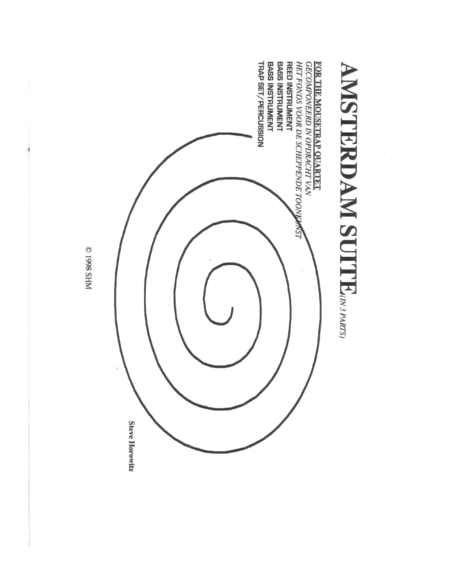 Amsterdam Suite Graphic Score Page 2