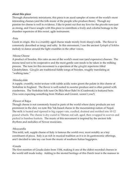 An Harmonic Disquisition Upon Various Types Of Cheese Page 2