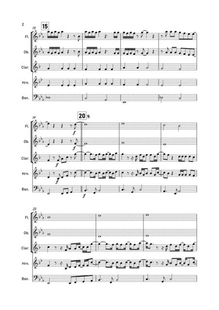 Angels By Robbie Williams Woodwind Quintet Page 2