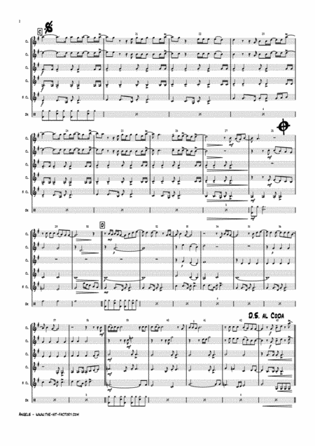 Angels Robby Williams Clarinet Quintet Page 2