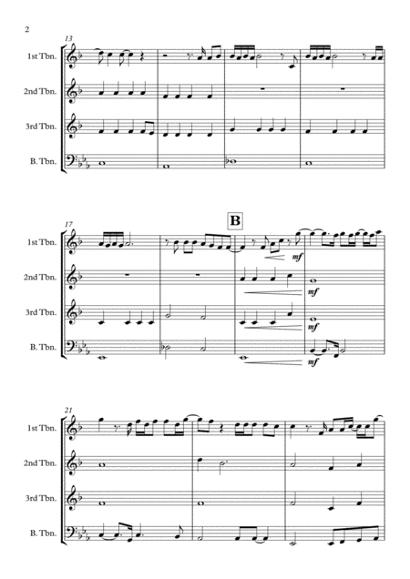 Angels Trombone Quartet Page 2