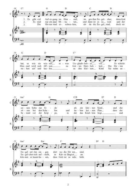 Anja Goller Ehre Sei Gott German Text Only Choir Satb And Piano Full Score Piano And Choir Page 2