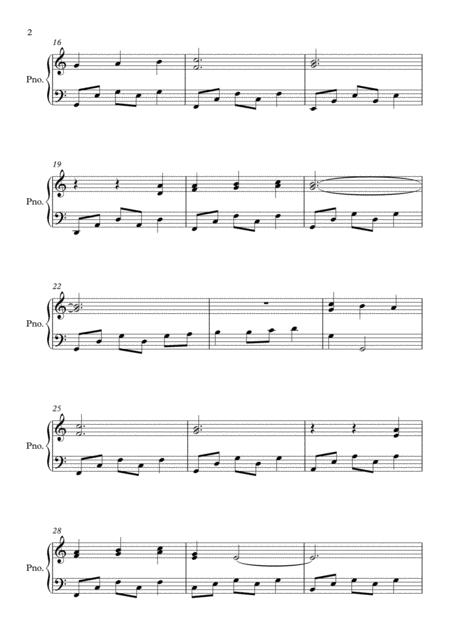 Annies Song C Major By John Denver Piano Page 2