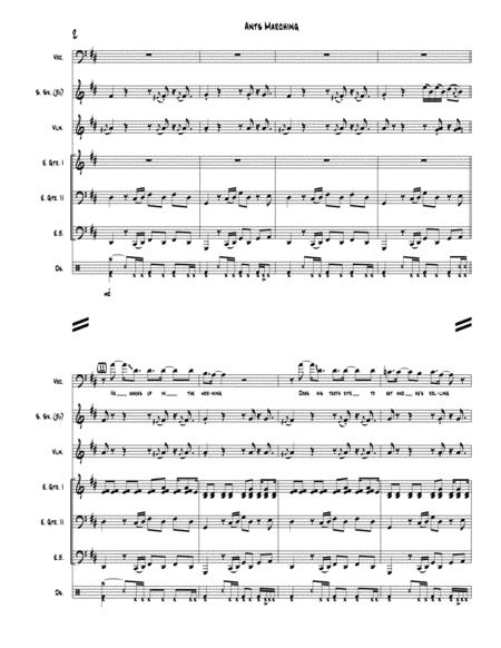 Ants Marching Dave Matthews Band Full Score Set Of Parts Page 2