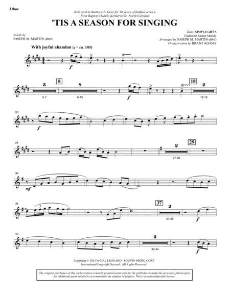 Appalachian Winter A Cantata For Christmas Oboe Page 2