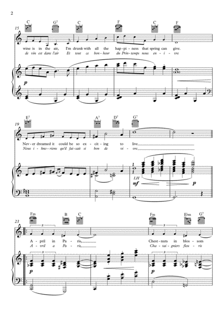 April In Paris Violin Piano Duet Page 2