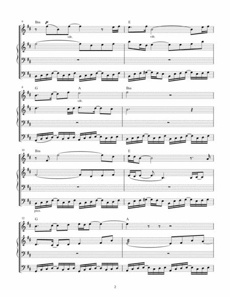 April Rain For Harp Cello And Flute Page 2