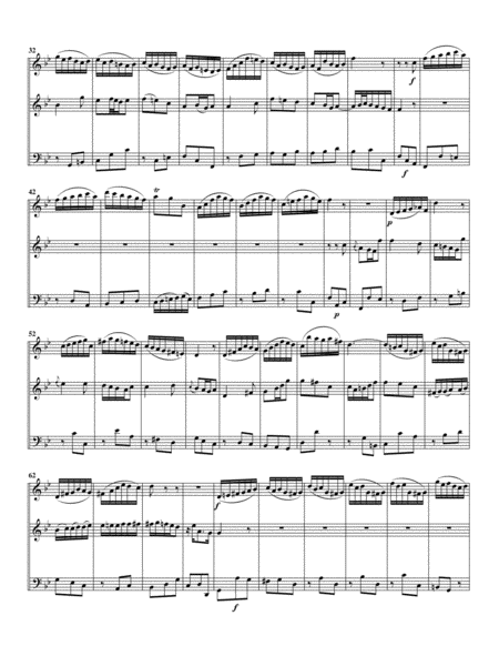 Aria Ich Folge Dir Gleichfalls From Johannespassion Bwv 245 Arrangement For Flute And Harpsichord Page 2