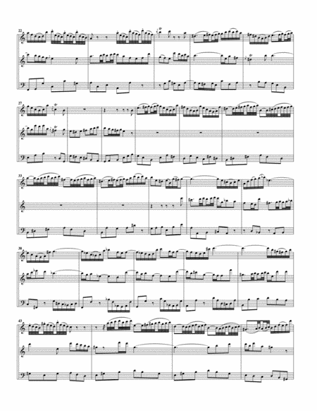 Aria Kein Arzt Ist Ausser Dir Zu Finden From Cantata Bwv 103 Arrangement For 3 Recorders Page 2