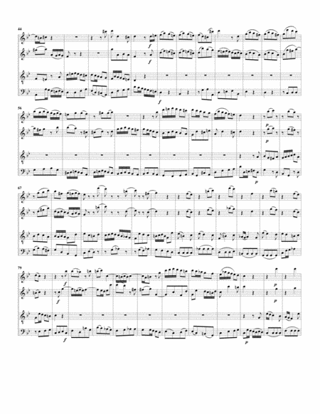 Aria Nun Mgt Ihr Stolzen Feinde Schrecken From Weihnachtsoratorium Bwv 248 Arrangement For 4 Recorders Page 2