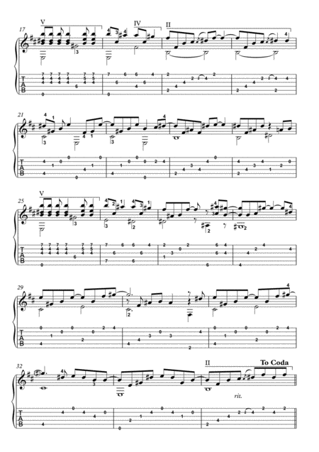 Arthurs Theme Best That You Can Do Guitar Solo Page 2