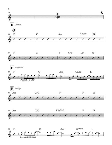 As Long As You Love Me Lead Sheet Performed By Backstreet Boys Page 2