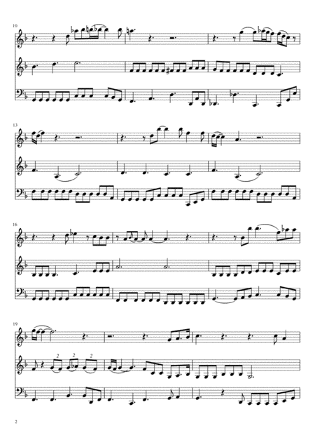 At Last Violin 1 Violin 2 Cello Page 2