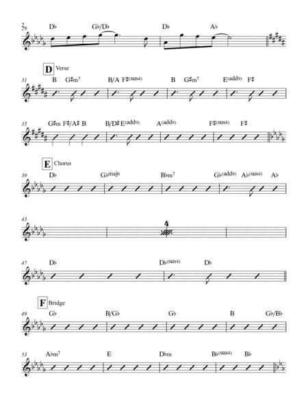 At The Beginning Lead Sheet Performed By Richard Marx And Donna Lewis Page 2