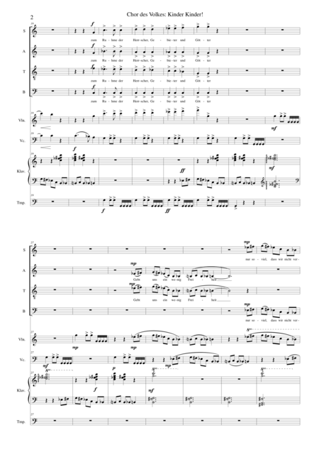 Aton Part 2 Kinder Kinder Choir Strings Piano Timpani Page 2