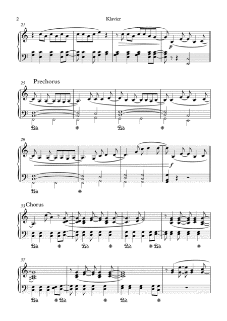 Auf Uns Andreas Bourani Piano Solo Page 2