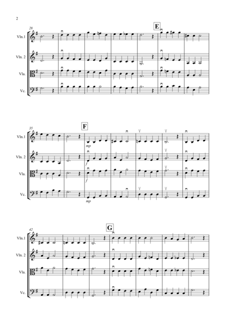 Aura Lee For String Trio Page 2