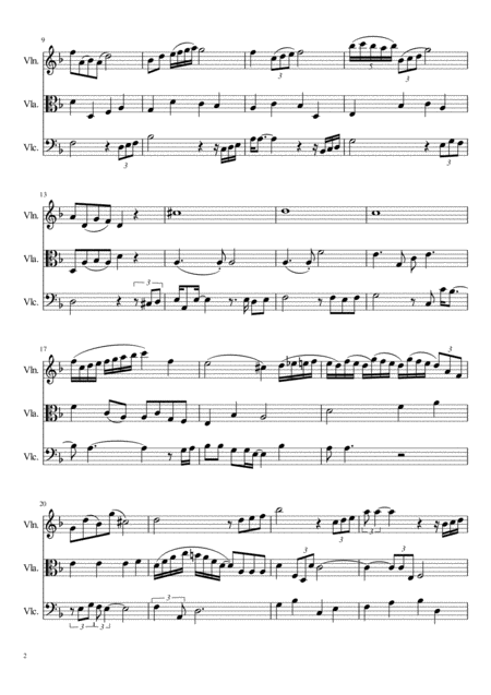 Autumn Leaves Violin Viola Cello Page 2