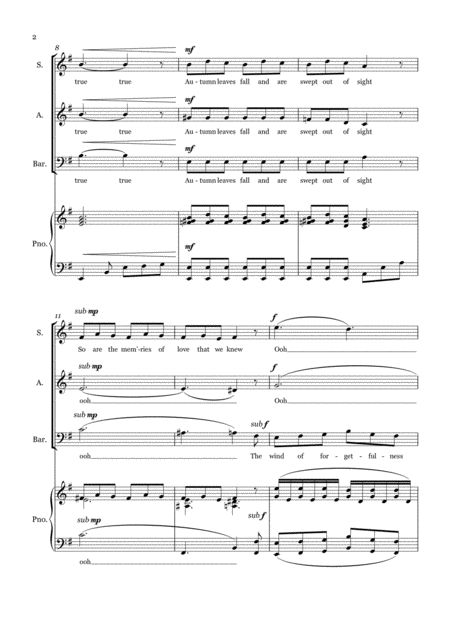 Autumn Leavess A Bar Piano Page 2
