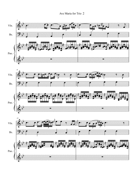 Ave Maria D 839 Op 52 No 6 Mix With Franz Liszts 12 Lieder Von Franz Schuberts 558 No 12 Page 2