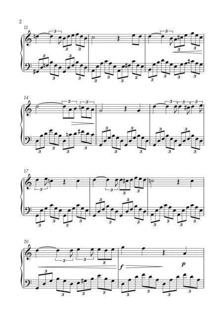 Ave Maria Easy Piano Schubert Page 2