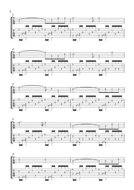 Ave Maria For Guitar And Ukulele Page 2