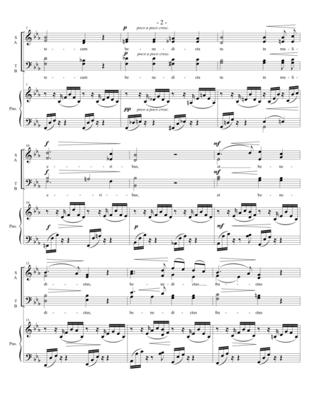 Ave Maria Satb Page 2