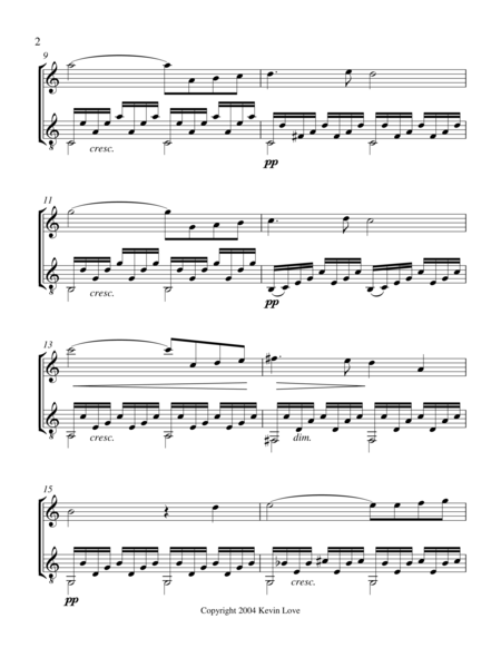Ave Maria Violin And Guitar Score And Parts Page 2