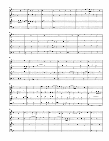 Ave Maria Virgo Serena Arrangement For 4 Recorders Page 2