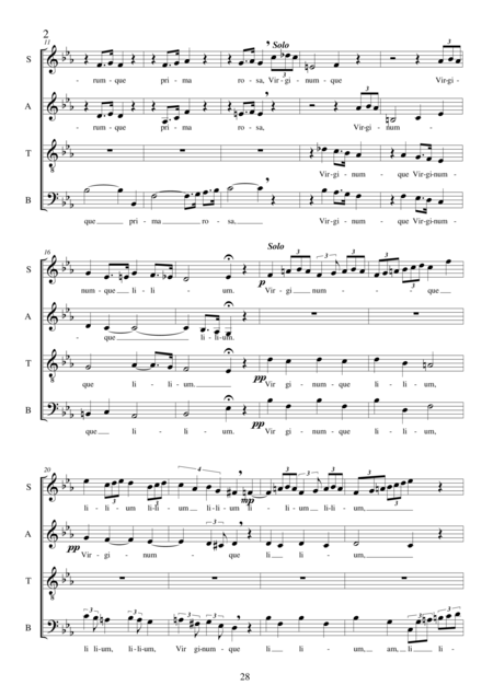 Ave Mater Dolorosa Motet For Choir Satb A Cappella Page 2