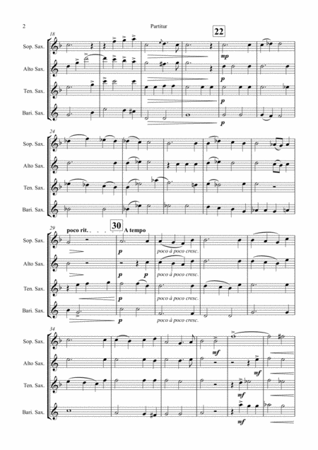 Ave Verum Corpus W A Mozart Saxophone Quartet Page 2