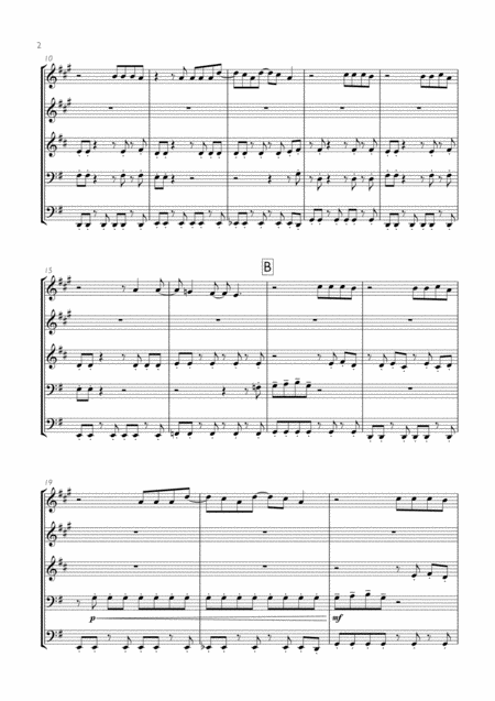 Avril Lavigne Sk8er Boi For Brass Quintet Page 2