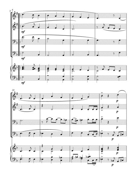 Away In A Manger Brass Quartet With Optional Piano Accompaniment Page 2