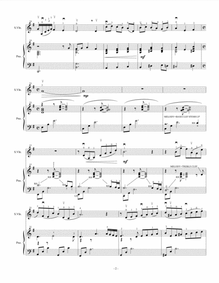 Away In A Manger Violin And Piano Duet Page 2