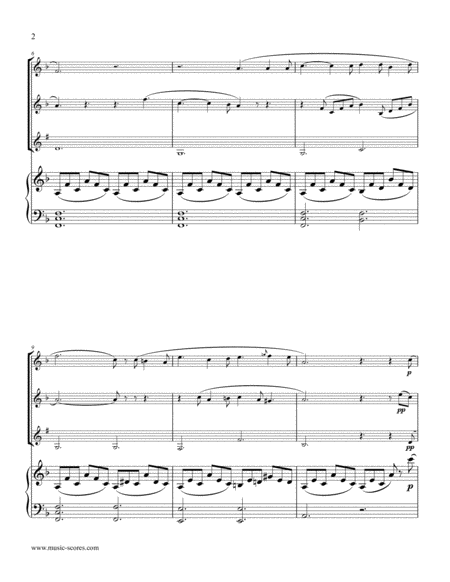 Baby Blue Roses For Trumpet Piano Page 2