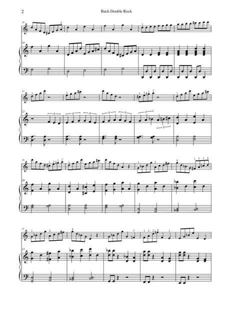Bach Double Rock Page 2
