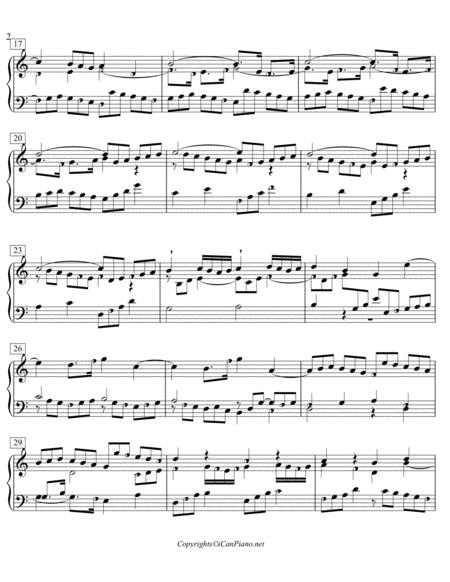 Bach Fugue No 10 Well Tempered Clavier Book Ii Bwv 879 Icanpiano Style Page 2