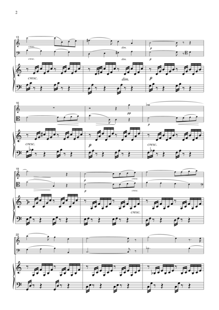 Bach Gounod Ave Maria For Piano Trio Pb001 Page 2