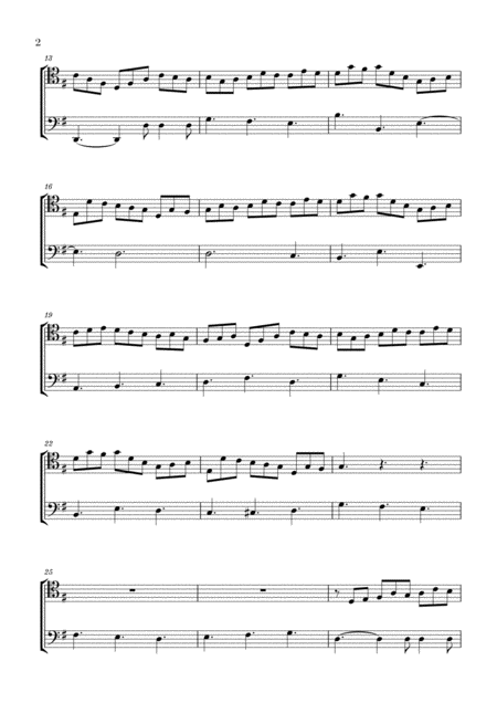 Bach Jesu Joy Of Mans Desiring For Cello And Trombone Page 2