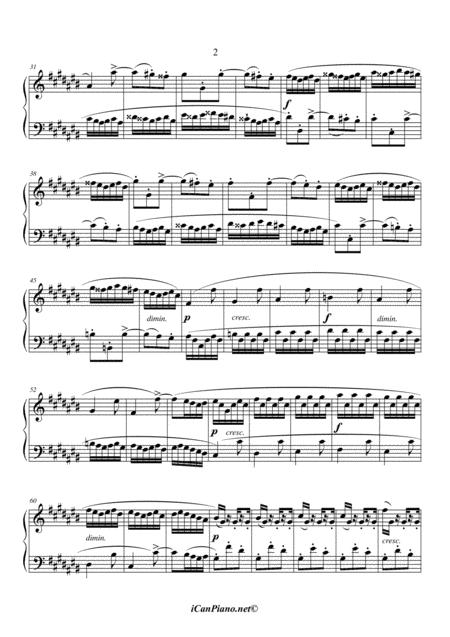 Bach Prelude No 3 In C Well Tempered Clavier Bwv 848 Page 2